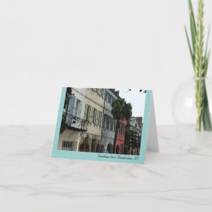 Carte de note de ligne Rainbow