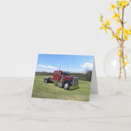 Carte de note de l'International 4300 (Fleur jaune)