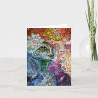 Carte de note de l'oeil de l'esprit