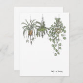 Carte de note de ménage (Devant / Derrière)