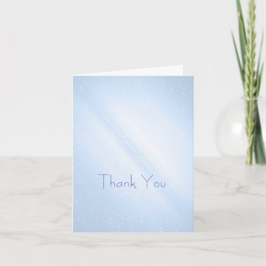 Carte de note de Merci (Devant)