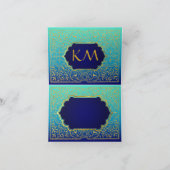 Carte de note de Merci de mille et une nuits de (Intérieur)