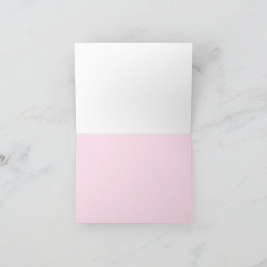 Carte de note de Merci d'obtention du diplôme -- (Intérieur)