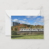 Carte de note de métro d'automne (Devant)