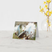 Carte de note de Milkweed : Complètement des (Fleur jaune)