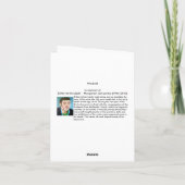 Carte de note de moulin à vent (Dos)