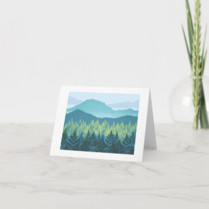 Carte de note de Mountain Nursery