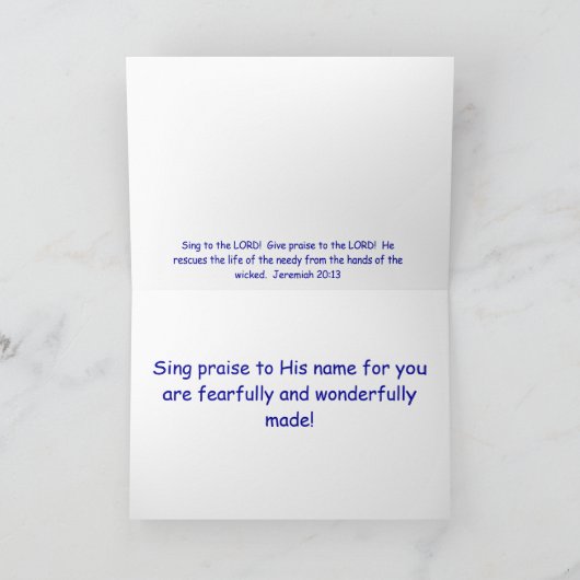 Carte de note de musique (Intérieur)