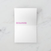 Carte de note de nénuphar (Intérieur)