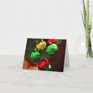 Carte de note de Noël
