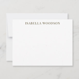 Carte de note de nom Sun Rays