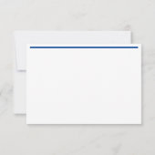 Carte de note de nuit du pont Mackinac (Dos)