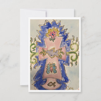 Carte de note de Pâques