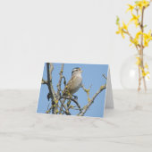 Carte de note de parfum à couronne blanche (Fleur jaune)