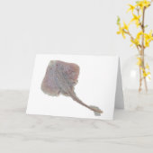 Carte de note de patinage (Fleur jaune)