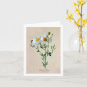 Carte de note de pavot de Matilija (Fleur jaune)