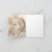 Carte de note de Père Noël Muerte (Intérieur)