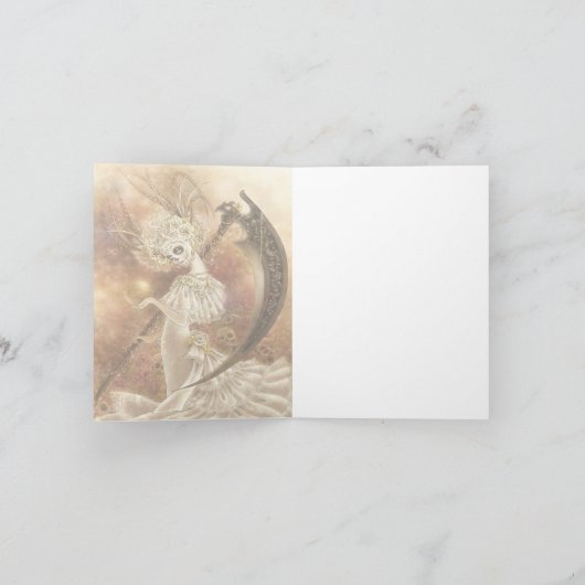 Carte de note de Père Noël Muerte (Intérieur)