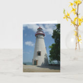 Carte de note de phare (Fleur jaune)