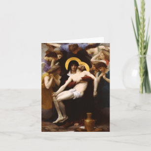Carte de note de Pieta de Bouguereau