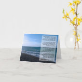 Carte de note de poème pour ami très cher (Fleur jaune)