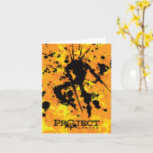 Carte de note de première (Fleur jaune)