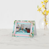 Carte de note de printemps (Fleur jaune)