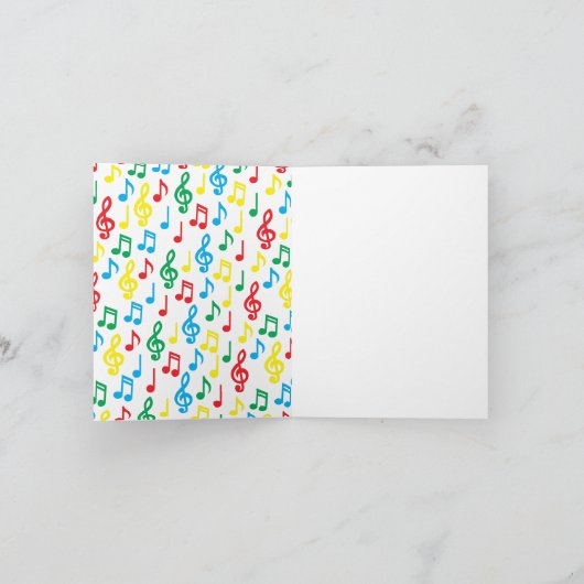 Carte de note de professeur de groupe de note de m (Intérieur)