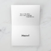 Carte de note de ragondin du Maine de Meow (Intérieur)