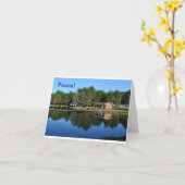 Carte de note de réflexions (Fleur jaune)