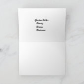 Carte de note de réglage Gordon (Intérieur)