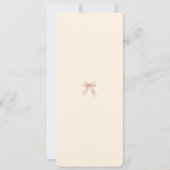 Carte de note de rêve fleuri pour un doux annivers (Dos)