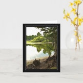 Carte de note de rivière (Fleur jaune)