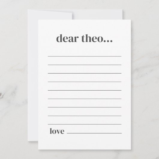 Carte de note de saisie de temps (Devant)