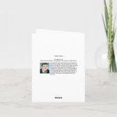 Carte de note de scène d'hiver (Dos)