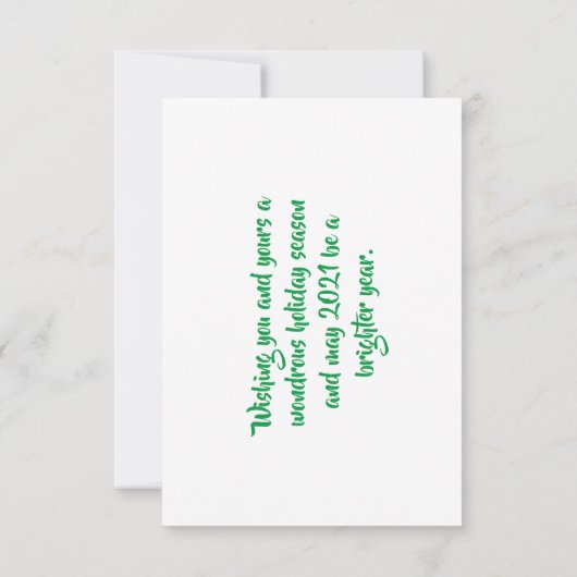 Carte de note de séjour (Dos)