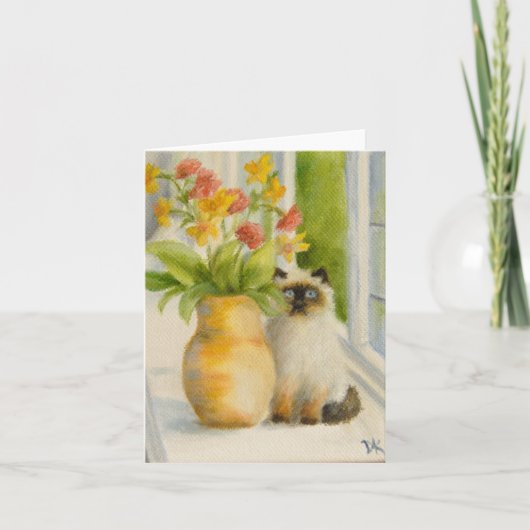 Carte de note de "Simone" par Deborah Ann Klenzman (Devant)