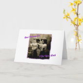 Carte de note de soeur (Fleur jaune)