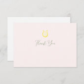 Carte de note de sortie de la Harpe d'aquarelle (Devant / Derrière)