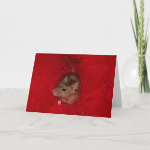 Carte de note de souris Austin