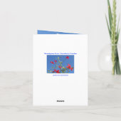 Carte de note de Sweetpeas (Dos)