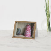 Carte de note de tableau primitive (Devant)