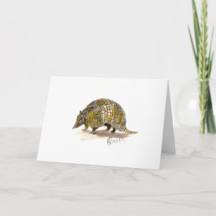 Carte de note de tatou