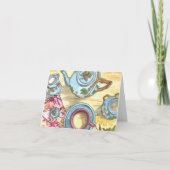 Carte de note de temps de thé (Devant)