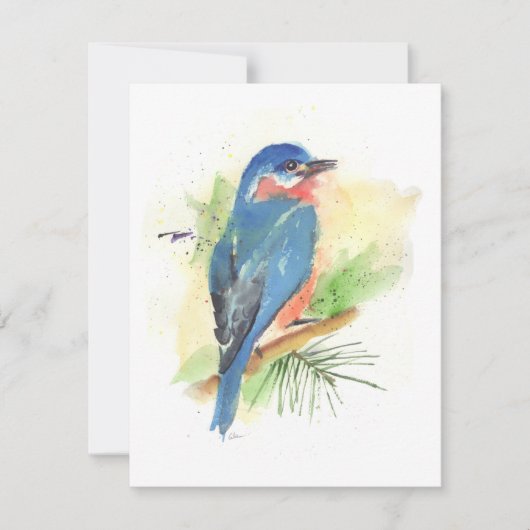 Carte de note de toutes les occasions de Bluebird (Devant)