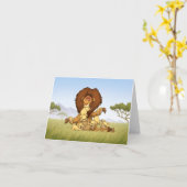 Carte de note de trop de petits (Fleur jaune)