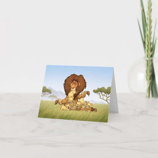 Carte de note de trop de petits (Devant)