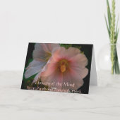 Carte de note de vin du Rhin de houx (Dos)