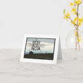 Carte de note de vue de vallée - masquez à (Fleur jaune)