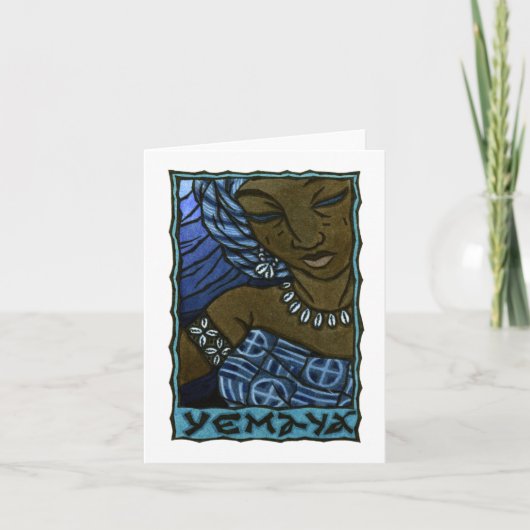 Carte de note de Yemaya (Devant)